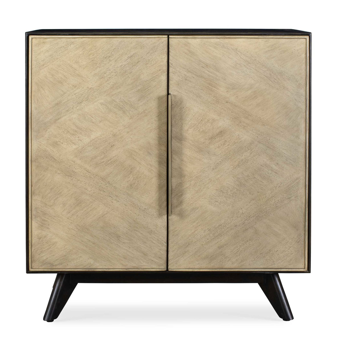 Reina Modern 2 Door Cabinet, Furniture by Uttermost, 31" width x 34" height x 15" depth View 1