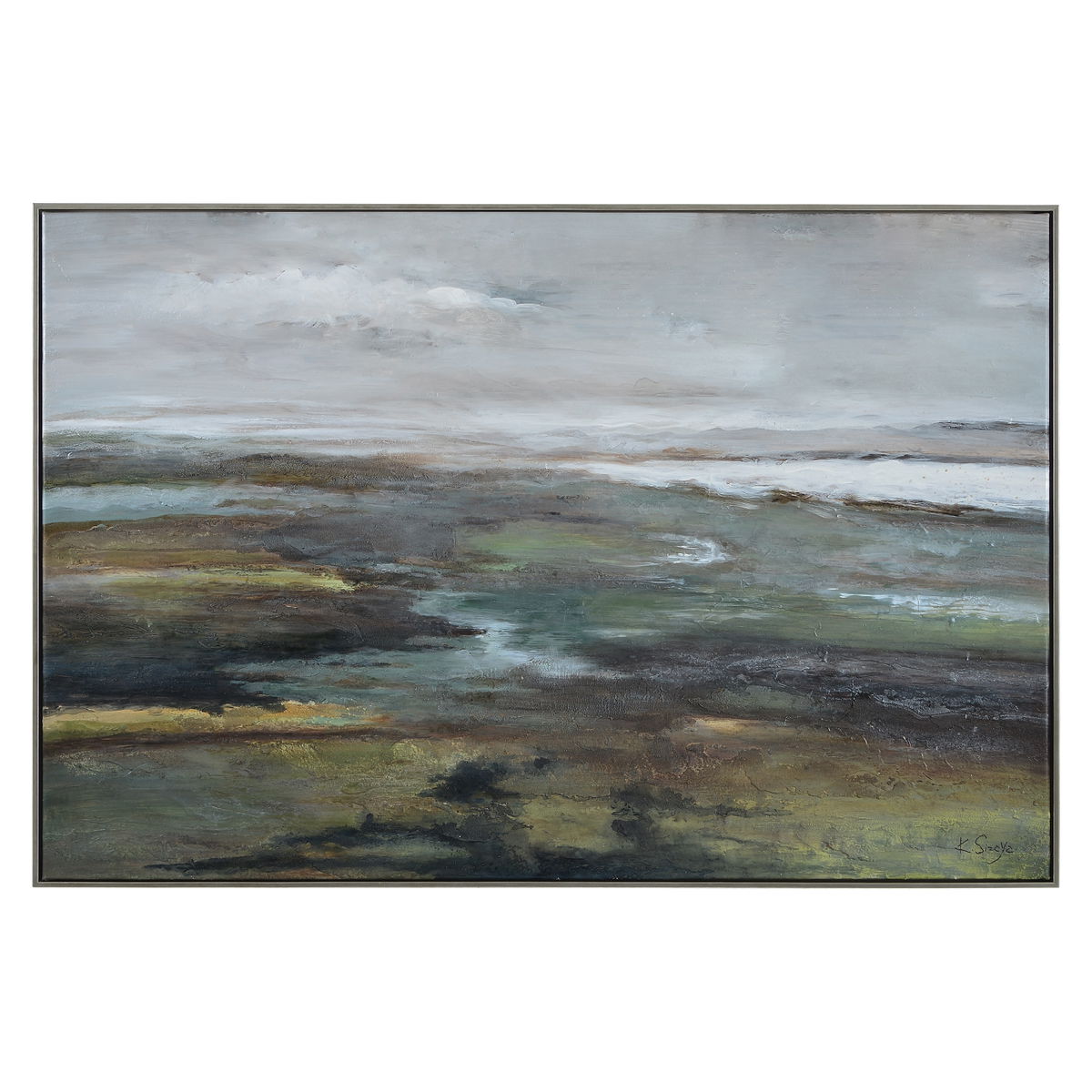 Sprucer  Canvas Art, Painting by Renwil, 60" height x 2" depth View 1