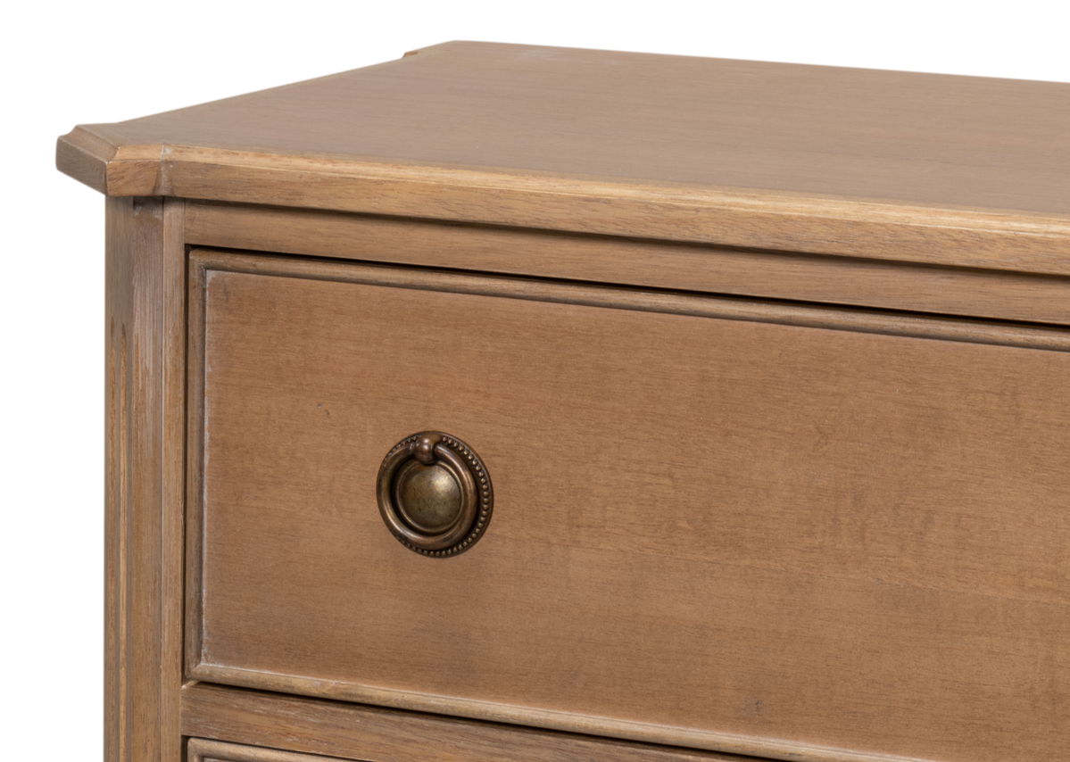 Poppin's 3 Drawer Chest, by Sarreid, 1'4" length x 1" width x 1" height View 11