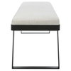 Hover Modern Bench, Benche by Uttermost, 53" width x 19" height x 16" depth thumbnail 6