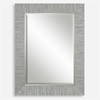 Belaya Gray Wood Mirror, by Uttermost, 28" width x 38" height x 1.25" depth thumbnail 1