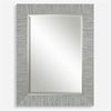 Belaya Gray Wood Mirror, by Uttermost, 28" width x 38" height x 1.25" depth thumbnail 1
