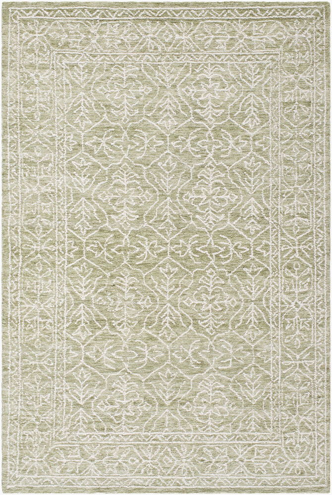 Sicily Handmade Rug, by Surya, 1'6" length x 1'6" width