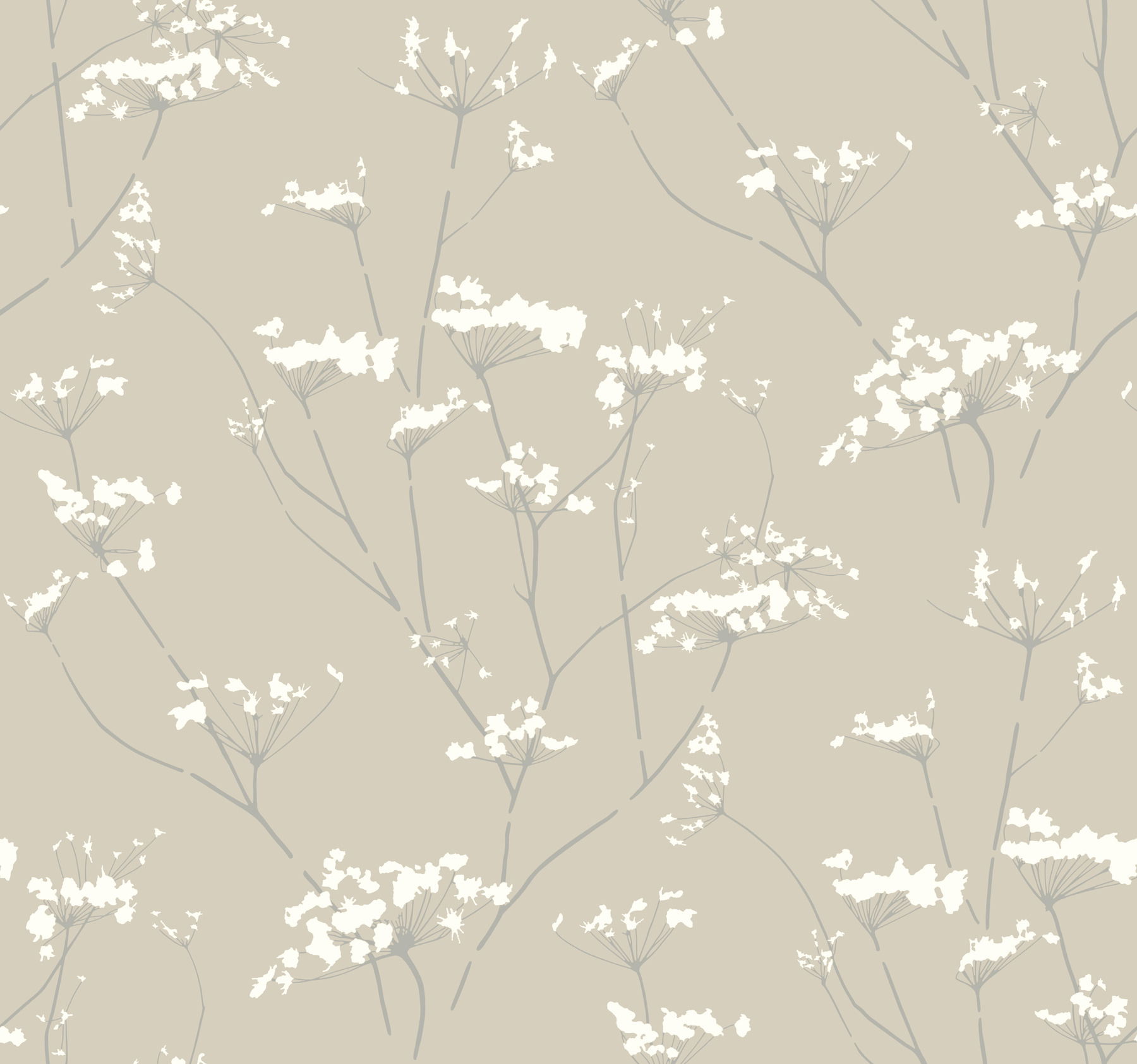 Enchanted Tan Wallpaper large image 