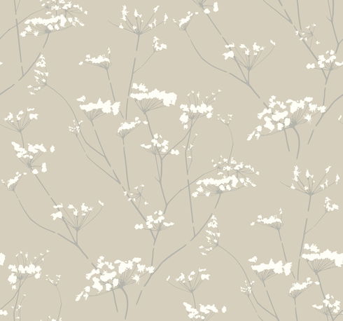 Enchanted Tan Wallpaper