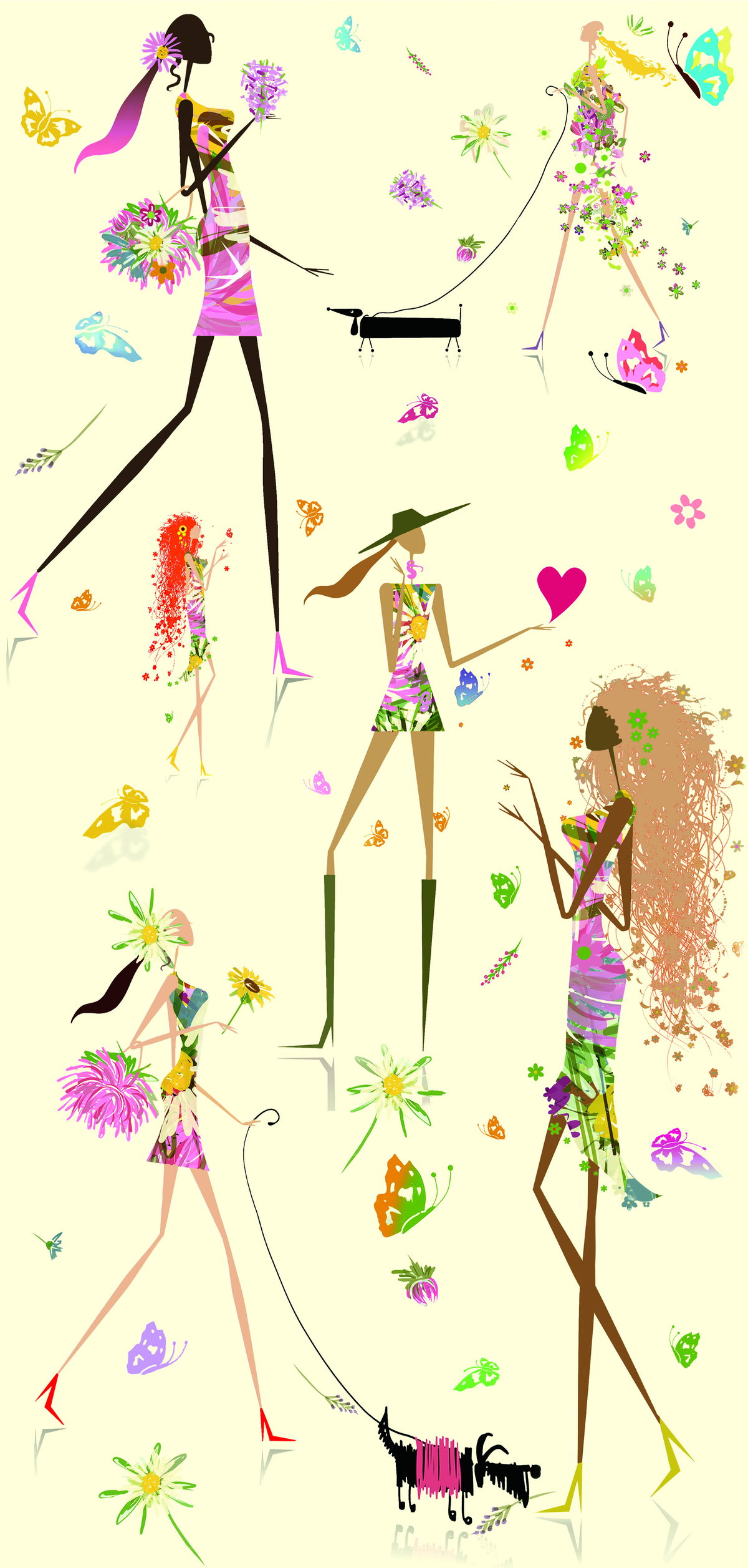 Fun Chic Yellow Peel & Stick Wallpaper, by York Wall, 18'10.8" length x 1'6" width x 0.02" depth