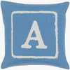 Big Kid Blocks Accent Pillow, Decorative Pillow by Surya, 18" length x 18" width thumbnail