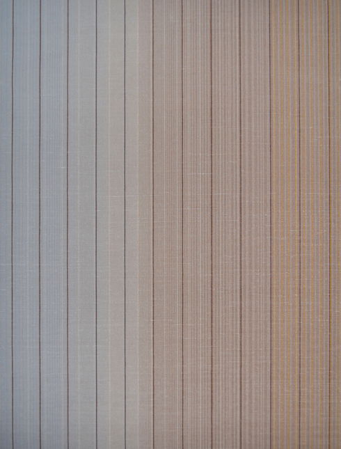 Vertical Stripe Brown Wallpaper