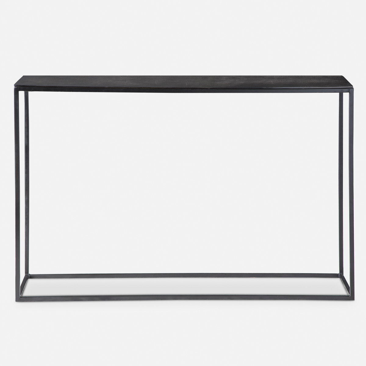 Coreene Industrial Console Table, Furniture by Uttermost, 46.5" width x 30" height x 12" depth View 1