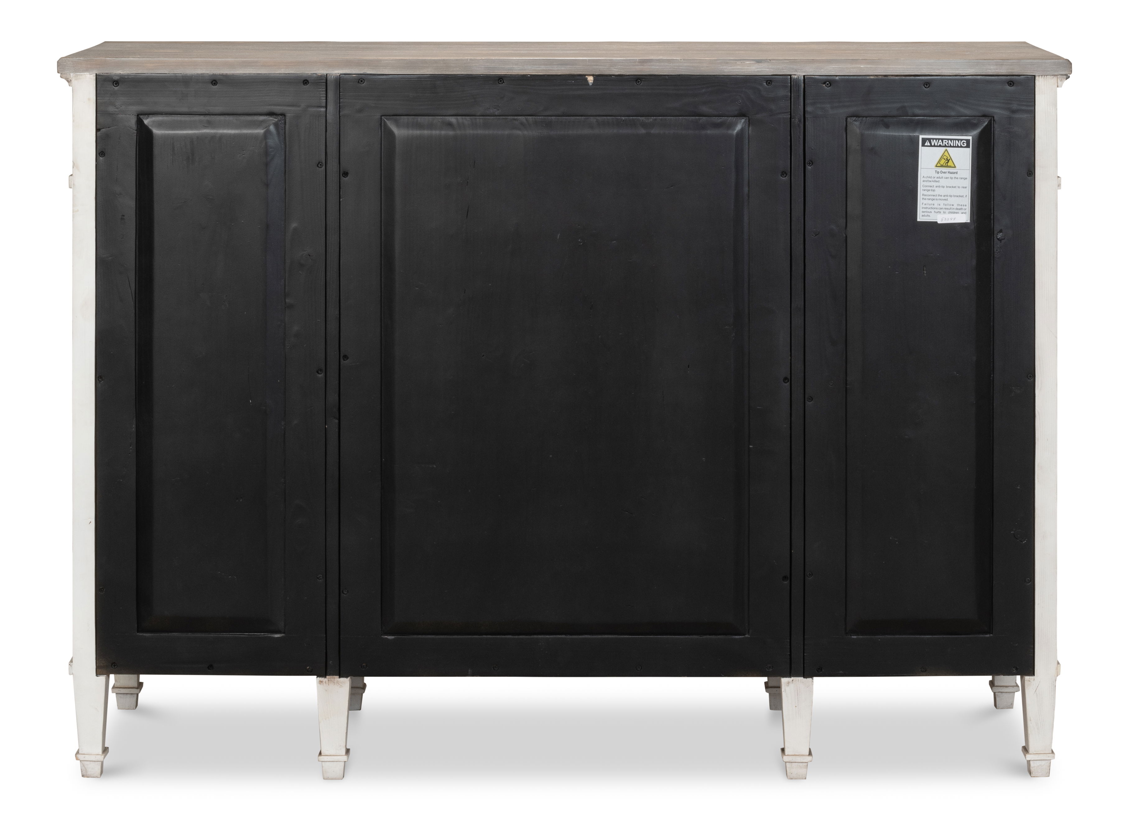 Dalmar Bungalow Dresser, Cabinets & Chest by Sarreid, 63" length x 19" width x 45" height View 3