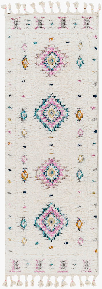 Lofty Machine Woven Rug, by Surya, 7'2.61" length x 2'7.5" width
