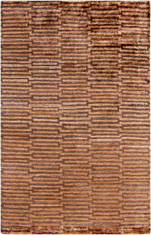 Platinum Handmade Rug, by Surya, 8' length x 5' width
