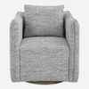 Corben Blue Swivel Chair thumbnail 0