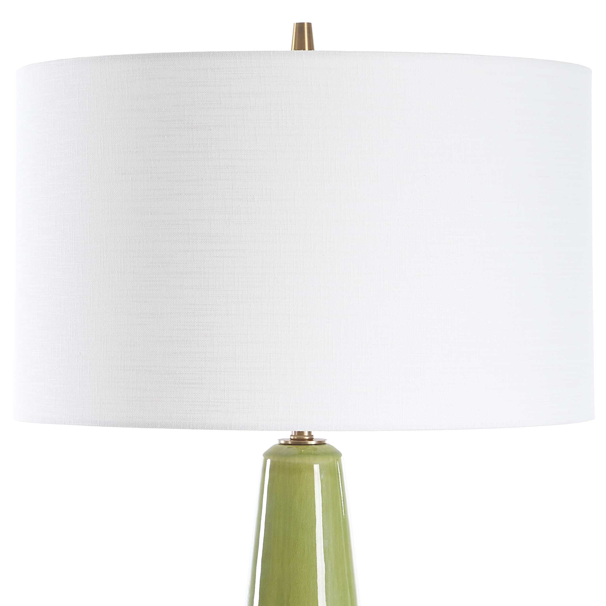 Mendell Moss Green Table Lamp large image 