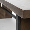 Ledger I 70L x 17W Brown Live-Edge Wooden Dining Bench thumbnail 4