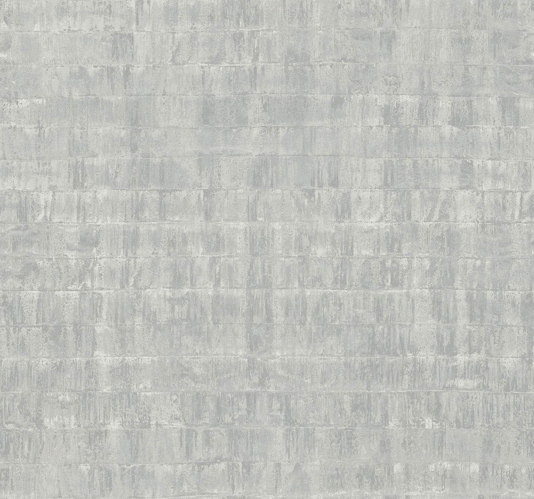 Liquid Metal Silver Wallpaper, by York Wall, 27' length x 2'3" width x 0.02" depth View 1