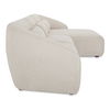Amelia Lounge Modular Right Sectional Warm White thumbnail 2