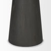 Maxwell 48' Round Pedestal Dining Table | White Marble & Black Wood | Seats 4, by Mercana, 48" length x 48" width x 30" height thumbnail 8