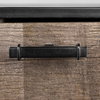 Alvin 82x20 Brown Solid Wood With Black Metal Frame 3 Drawer 2 Cabinet Door Sideboard, Sideboards & Buffet by Mercana, 82" length x 20" width x 30" height thumbnail 10