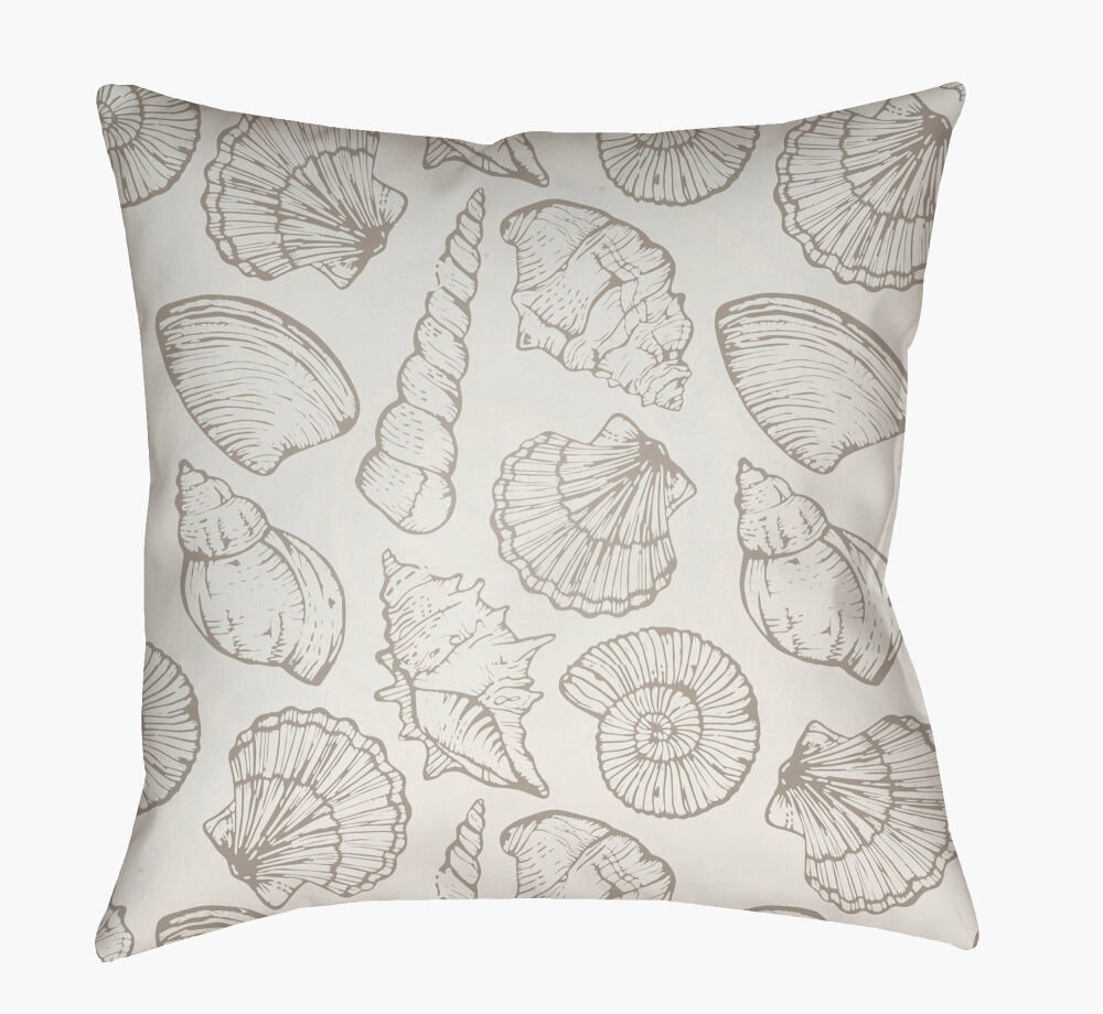 Shells III Accent Pillow, Decorative Pillow by Surya, 20" length x 20" width