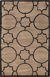 Oscar Handmade Rug, by Surya, 5'6" length x 3'6" width thumbnail