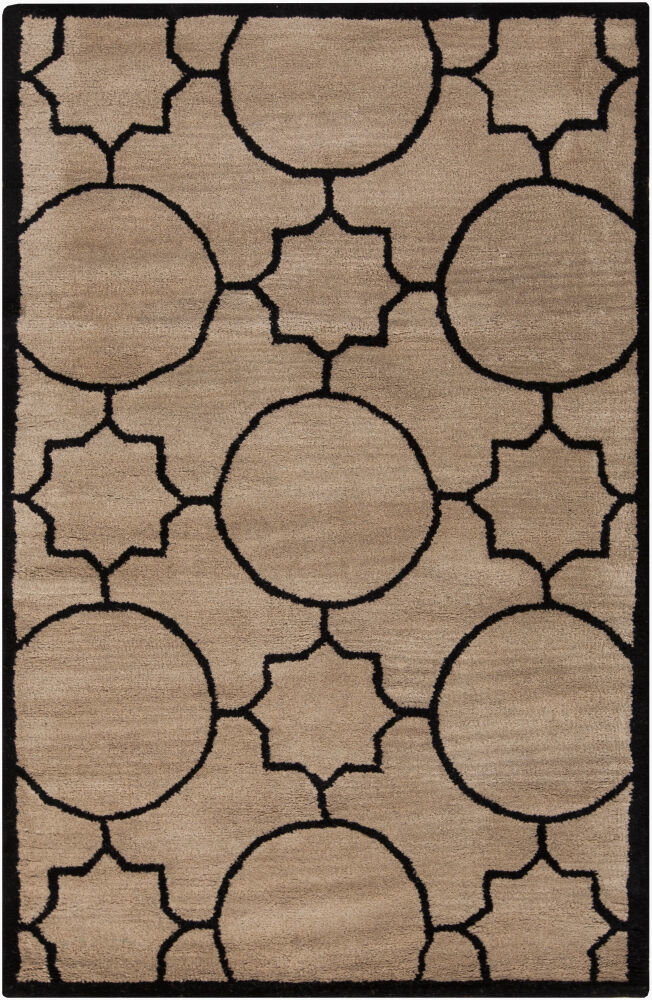 Oscar Handmade Rug, by Surya, 5'6" length x 3'6" width