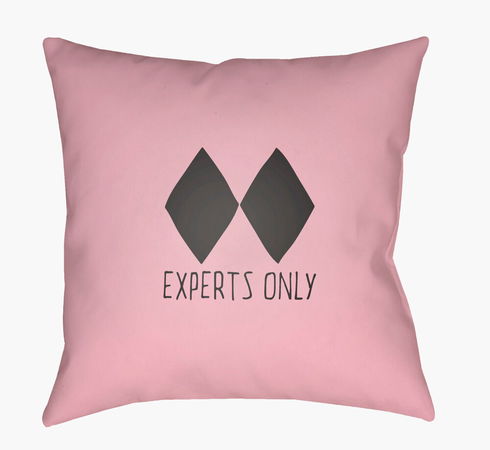 Black Diamond Accent Pillow