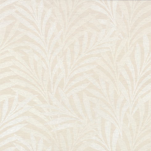 Tea Leaves Stripe Neutral Wallpaper