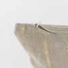 Danika  Beige and Gold Fabric Decorative Pillow Cover thumbnail 8