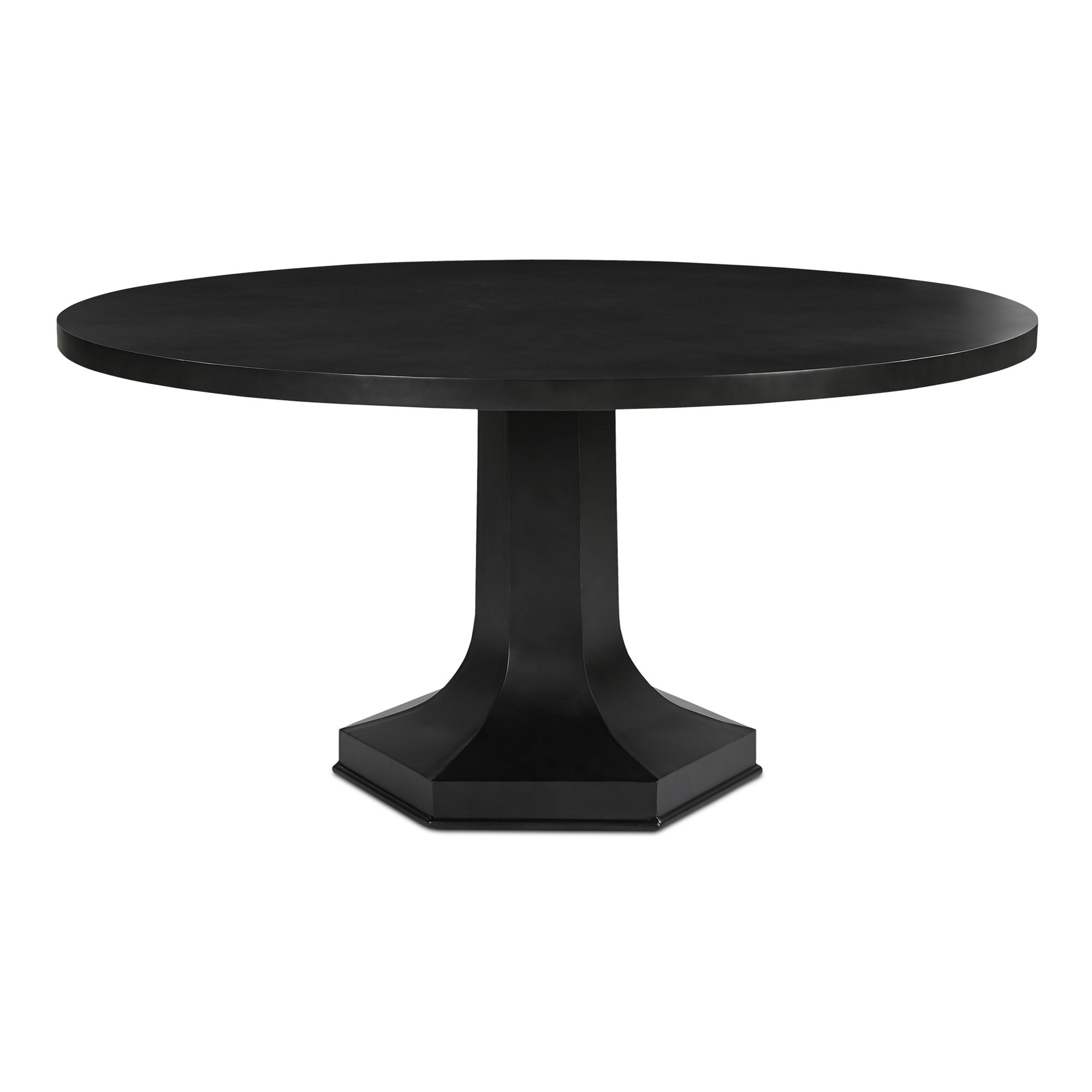 Ethan Dining Table Black, by Moe's Home, 60" width x 30" height x 60" depth View 1