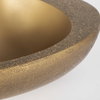 Ovate Brass Bowls Set Of 2, Decorative Tray by Uttermost, 15" width x 4.5" height x 12" depth thumbnail 5