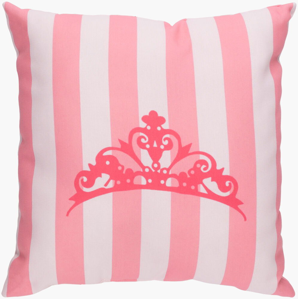 Crown Accent Pillow, Decorative Pillow by Surya, 18" length x 18" width