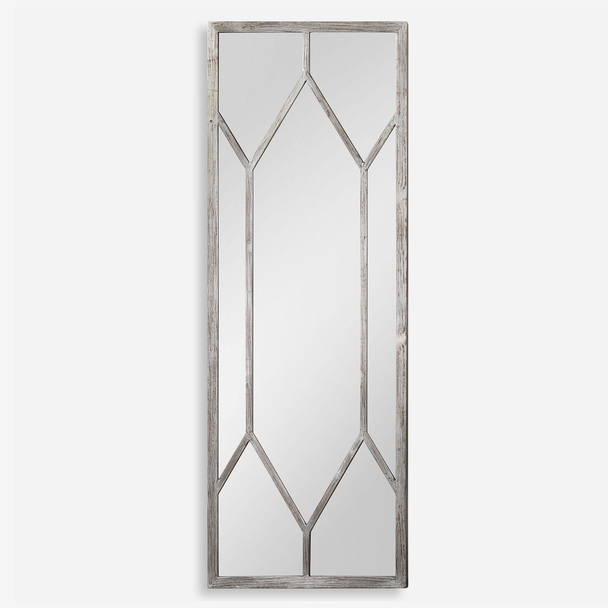 Sarconi Oversized Mirror, by Uttermost, 28.75" width x 78.75" height x 2.12" depth View 1