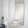 Gentry Oversized Gold Mirror thumbnail 4