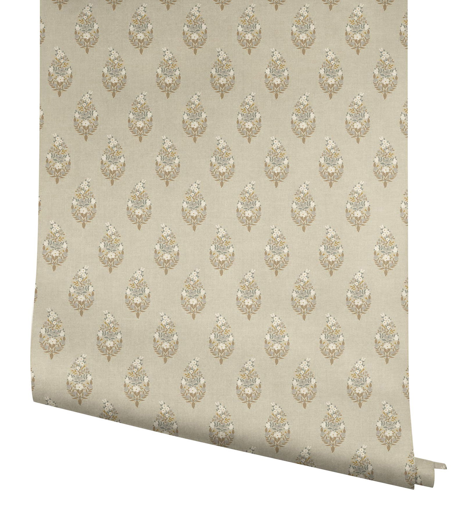 Paisley Linen Wallpaper large image 