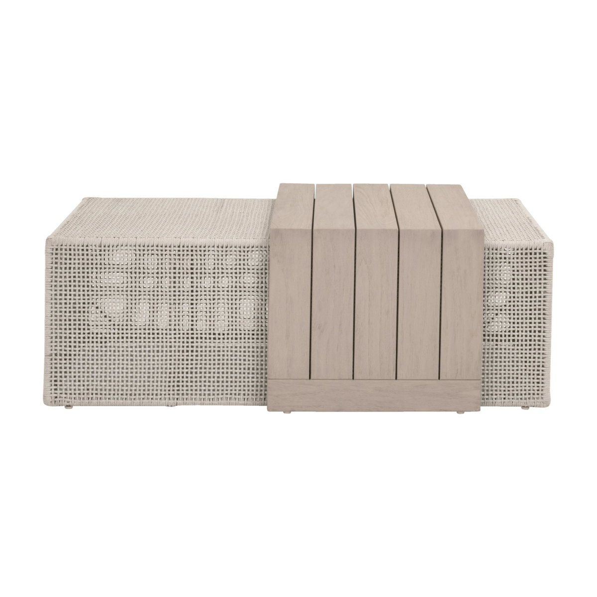 Rhode Outdoor Coffee Table, by Essentials for Living, 50" width x 18.5" height x 31" depth View 1