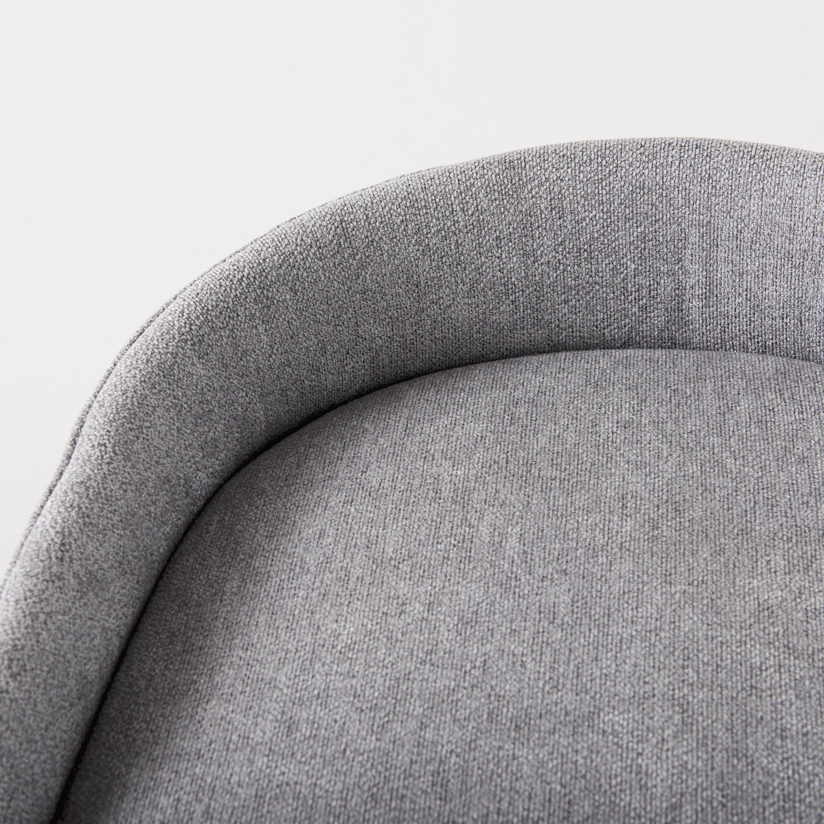 Hollyfield Low Back 32.7in Seat Counter Stool | II Gray Fabric with Bar, Counter & Bar Stool by Mercana, 20.5" length x 19.7" width x 32.7" height View 8