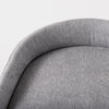 Hollyfield Low Back 32.7in Seat Counter Stool | II Gray Fabric with Bar, Counter & Bar Stool by Mercana, 20.5" length x 19.7" width x 32.7" height thumbnail 8