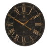 Bond Street 18' Black Wall Clock thumbnail 3