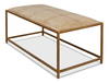 Montvale Coffee Table/Bench, by Sarreid, 2' length x 4' width x 1'6" height thumbnail 8