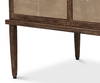 Roland Sideboard Shagreen Charcoal Grey, by Sarreid, 1'8" length x 3'4" width x 2'8" height thumbnail 5
