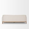 Hale Sofa with Medium Brown Wood and Oatmeal Fabric thumbnail 5