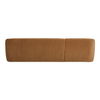 Faye Left Sectional Tan Faux Mohair thumbnail 3