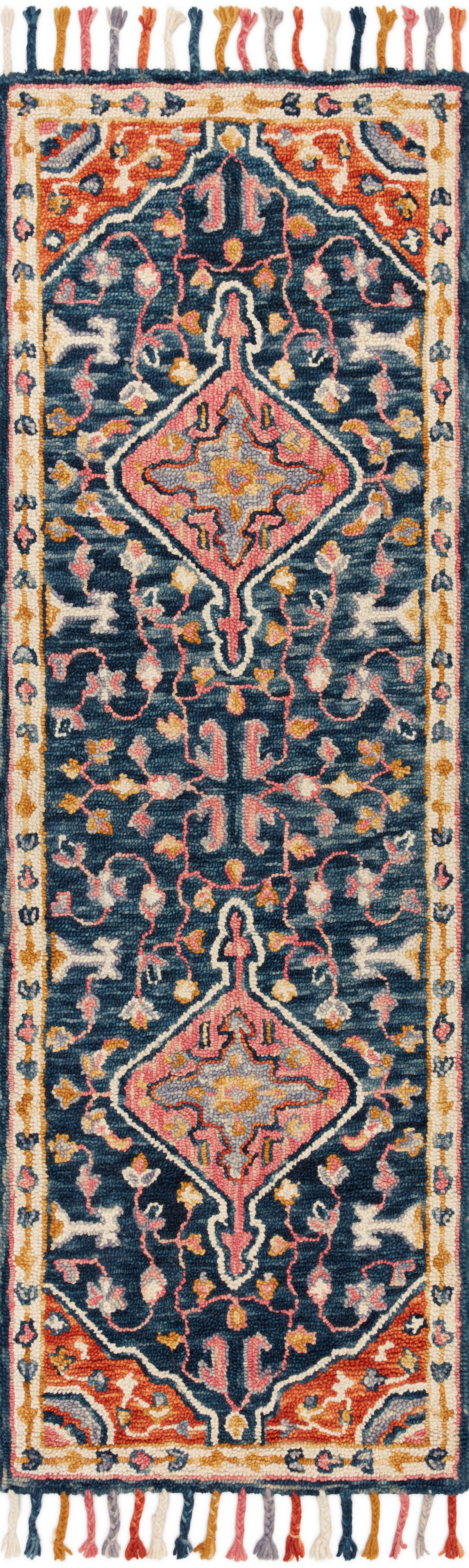 Loloi Zharah Rug, 2'6" length x 7'6" width View 3