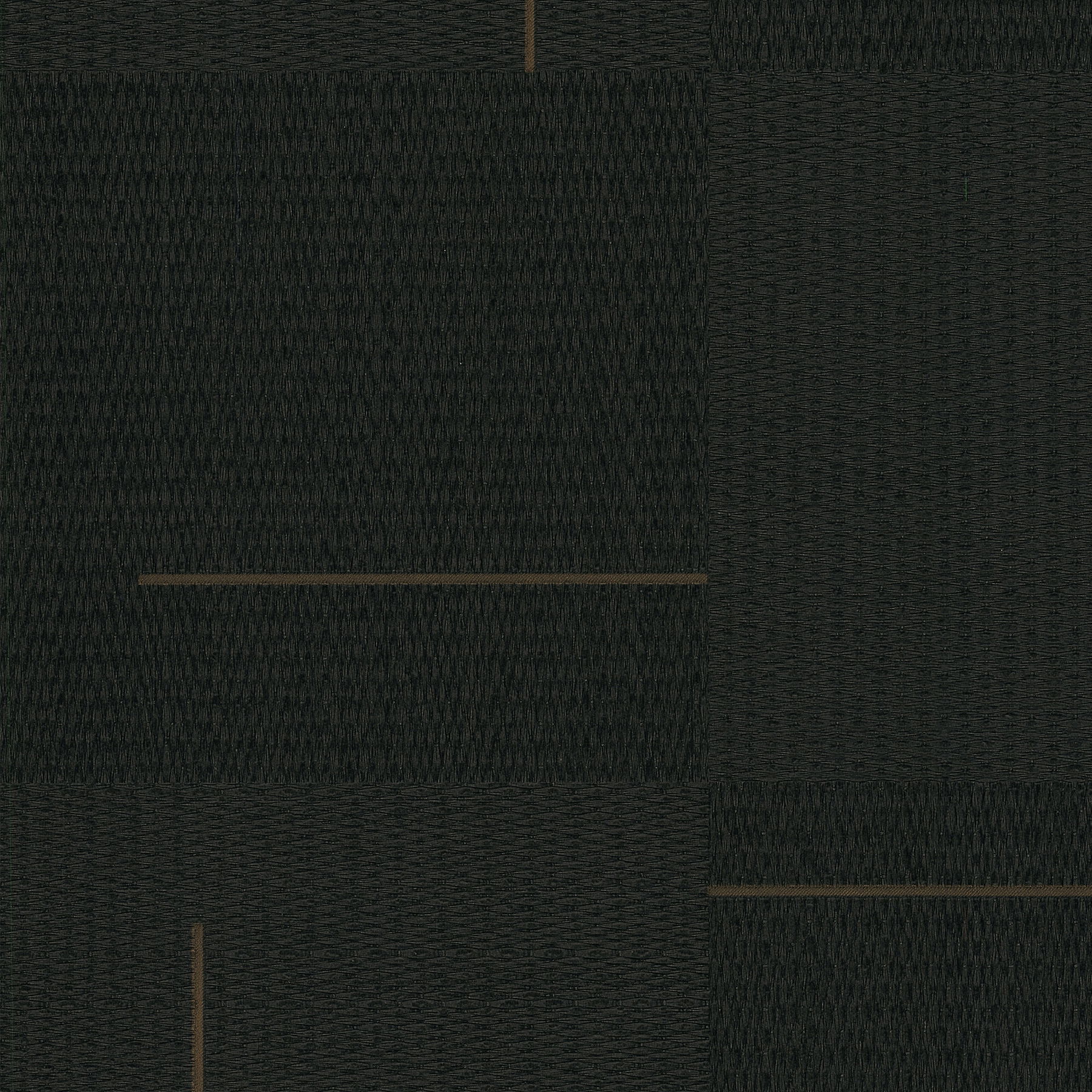Geo Block Weave Black Wallpaper, by York Wall, 33' length x 1'8.9" width x 0.02" depth View 1