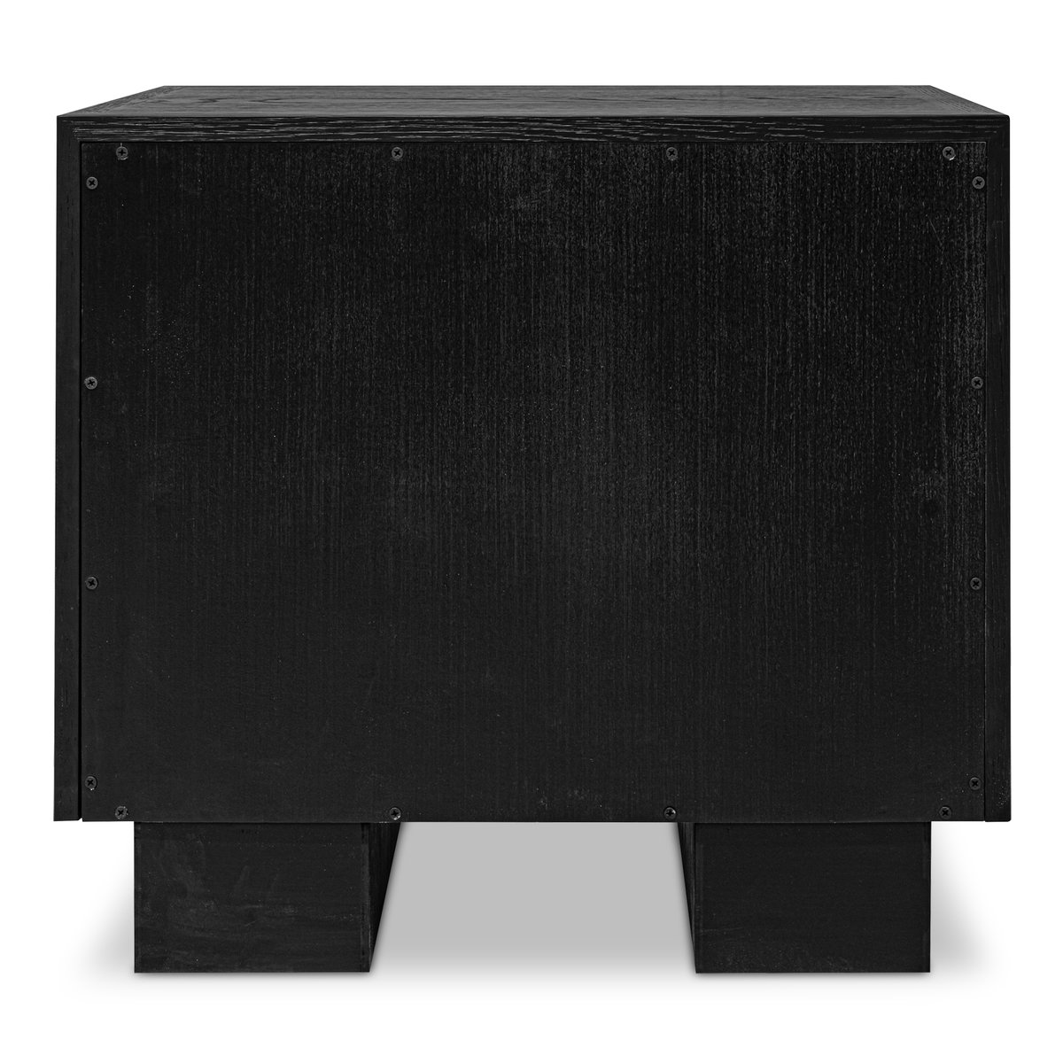 Marcelle Nightstand Black, by Moe's Home, 24" width x 21.63" height x 15" depth View 4
