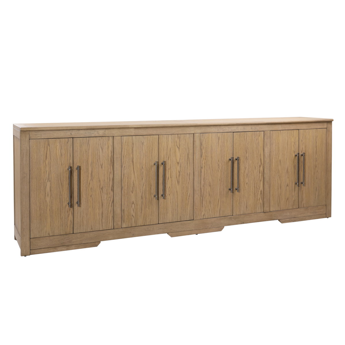 Delacruz Sideboard Natural, Sideboards & Buffet by Dovetail, 106.2" width x 36.5" height x 18.8" depth View 1