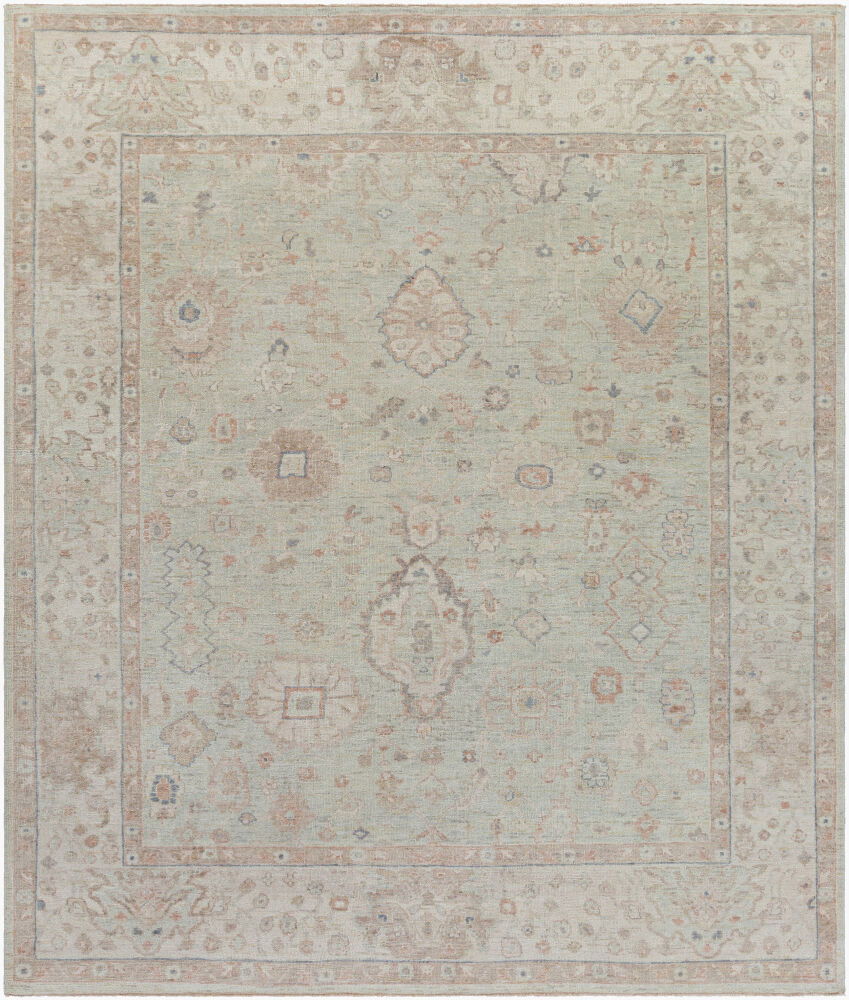 Normandy Handmade Rug, by Surya, 1'6" length x 1'6" width