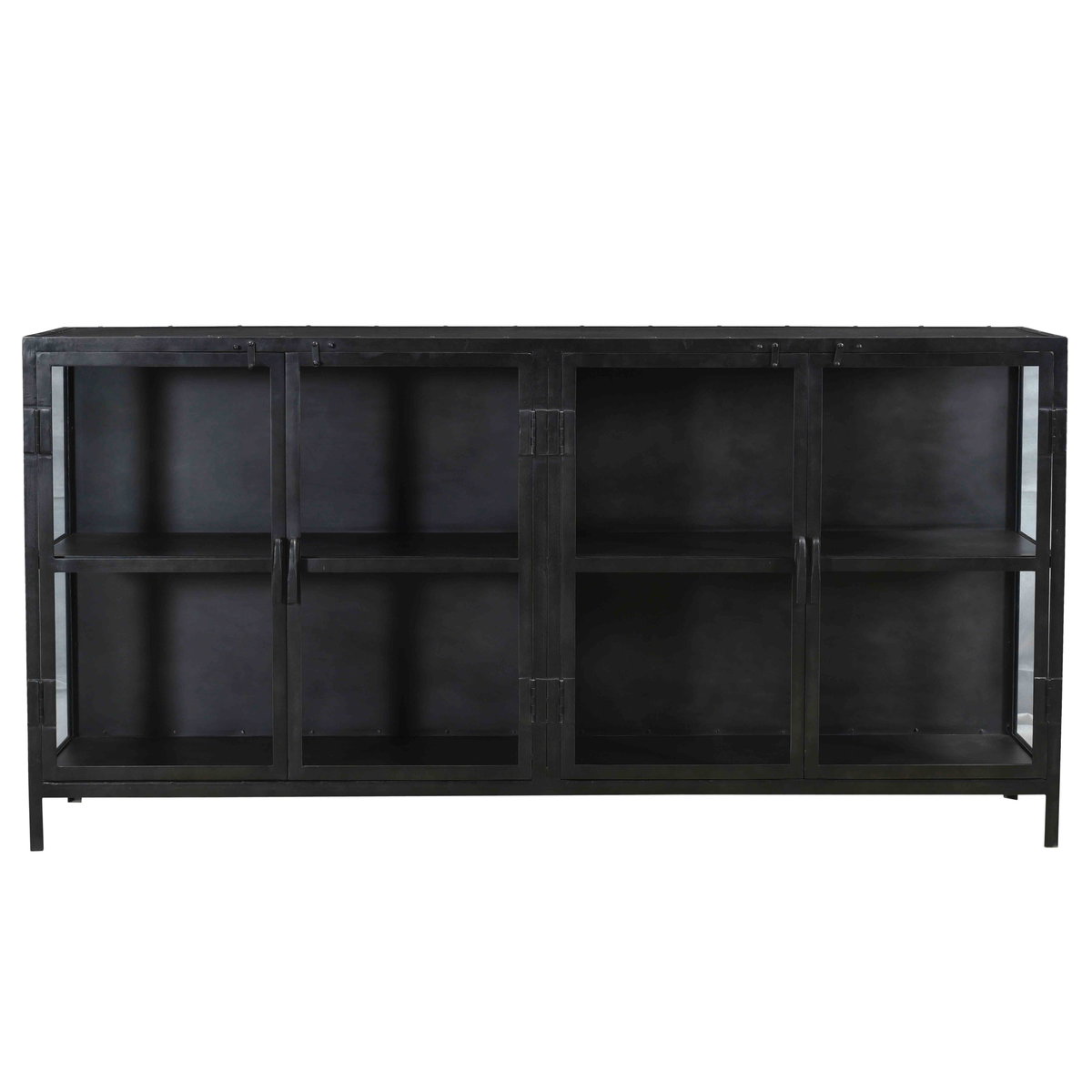 Bevens Sideboard, Sideboards & Buffet by Dovetail, 72" width x 36" height x 16" depth View 2