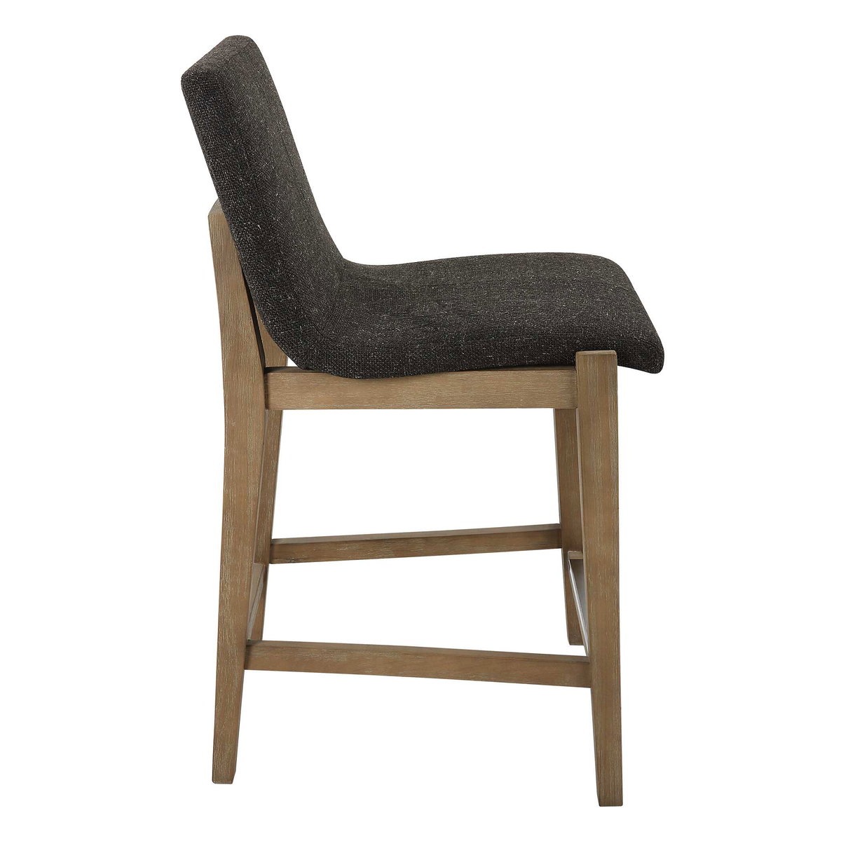 Klemens Chocolate Counter Stool, Counter & Bar Stool by Uttermost, 20" width x 38.5" height x 23" depth View 6